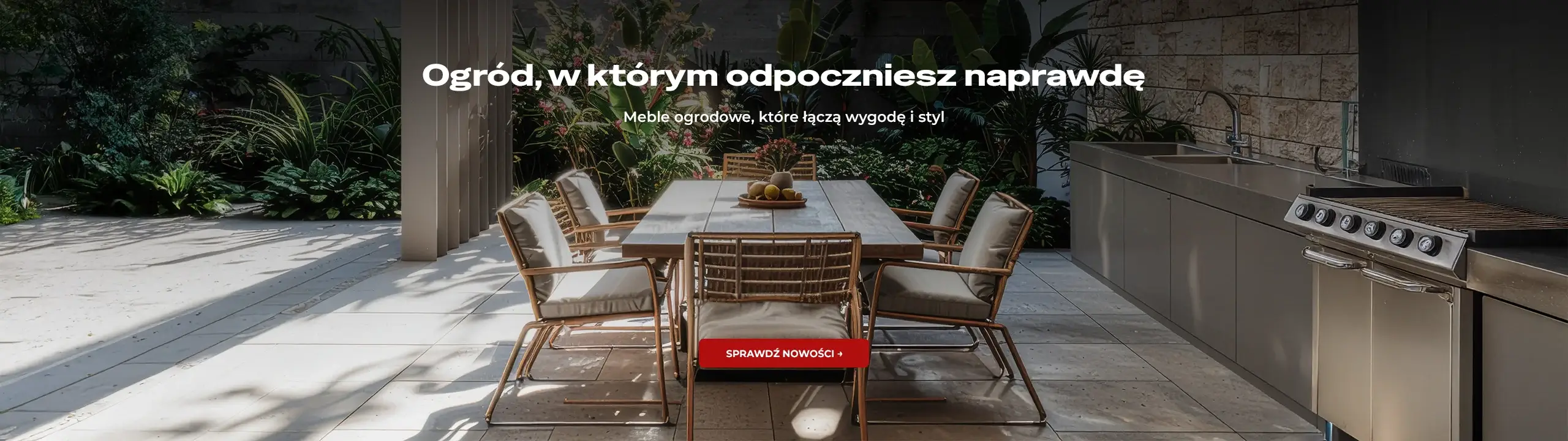 Stylowy ogród